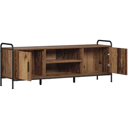  TV ormar 133 x 33 x 50 cm Staro drvo Konstruirano drvo - Staro drvo 67 5 x 33 x 50 cm Slike
