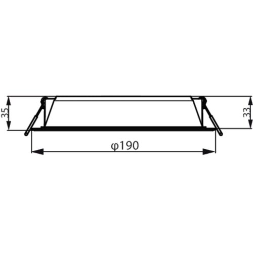 Philips LED ugradna svetiljka MESON LED/20W/230V 6500K Slike