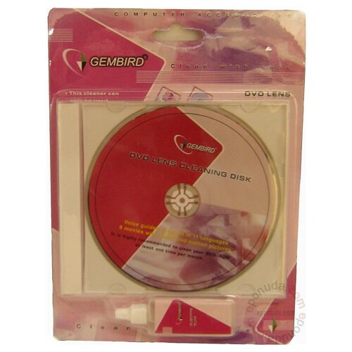 Gembird CD/DVD LENS CLEANER + TECNOST Slike