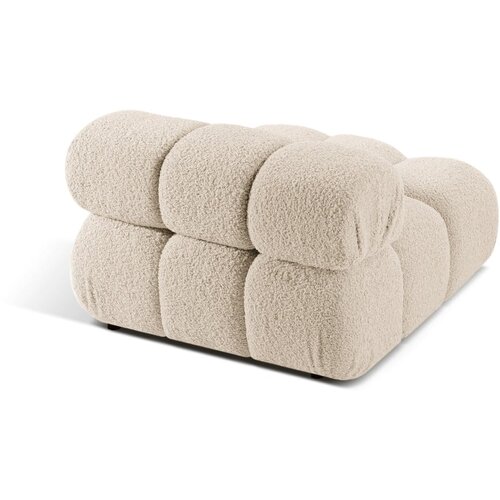 Micadoni Bež modul za sedežno garnituro iz tkanine boucl&amp;eacute; (sredinski modul) Bellis &amp;ndash; Home Slike