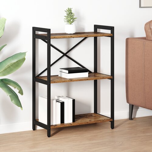 vidaXL Knjižna omara Star les 60 x 30 x 83 cm Konstruiran les Cene