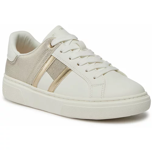 Tommy Hilfiger Superge Flag Low Cut Lace-Up Sneaker T3A9-33202-1439 S White/Platinum X024