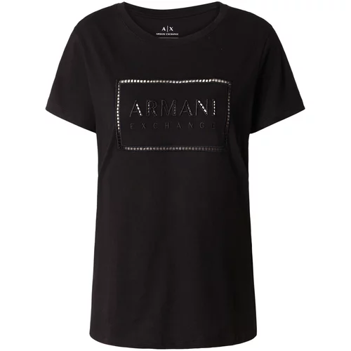 Armani_Exchange Majica črna