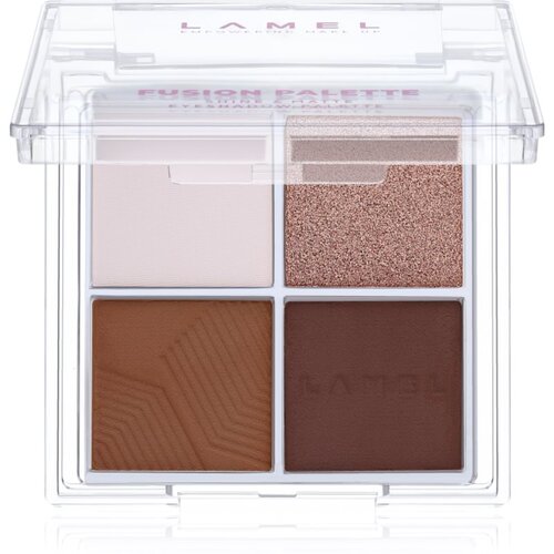 LAMEL Fusion paleta senčil za oči odtenek 402 10 g Slike