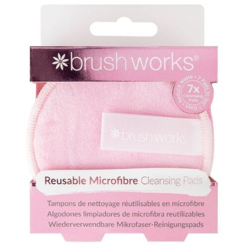 Brushworks jastučići za skidanje šminke za višekratnu upotrebu mikrofiber Slike