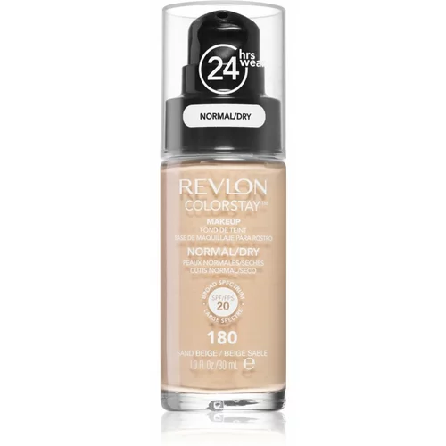 Revlon Colorstay™ Normal Dry Skin SPF20 puder za normalno do suho kožo 30 ml odtenek 180 Sand Beige