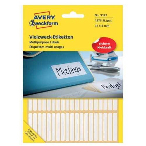 Avery Zweckform Etikete za označevanje 37 x 5 mm 3322 Cene