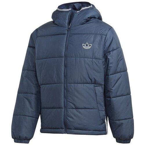 Adidas Jakne Pad Hooded Puff Modra Slike
