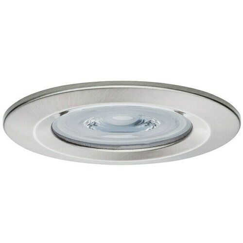PAULMANN Ugradbena LED svjetiljka Nova (6,5 W, Brušeno željezo, Topla bijela, 3 Kom., Ugradbena dubina: 75 mm) Cijene