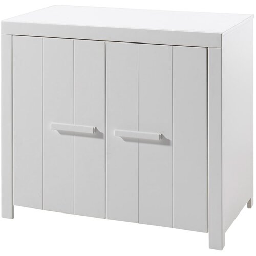 Vipack Bijeli dječji ormar od masivnog bora 100x87 cm ERIK &amp;ndash; Slike