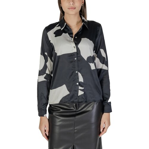 Only Srajce & Bluze ONLJANE LIFE L/S SHIRT PTM 15310235 Črna Cene