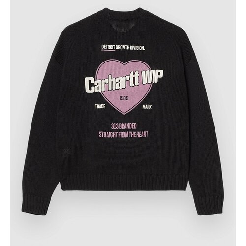 Carhartt WIP Pulover W' Growth Sweater Black M Cene