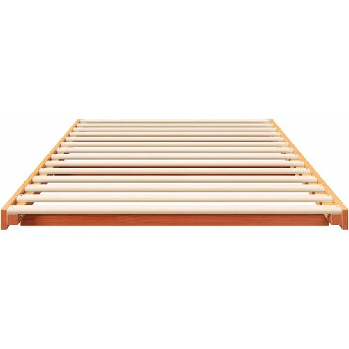  Krevetna konstrukcija Vosak smeđa 90 x 210 cm Slike