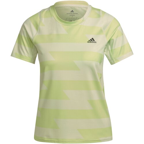 Adidas rn fast aop tee, ženska majica za trčanje, zelena HD7029 Slike