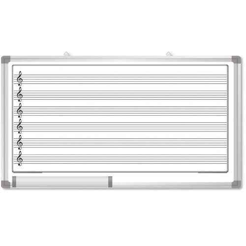  Tabla magnetna spree 120x240 z notnimi črtami 73080 SPREE Cene