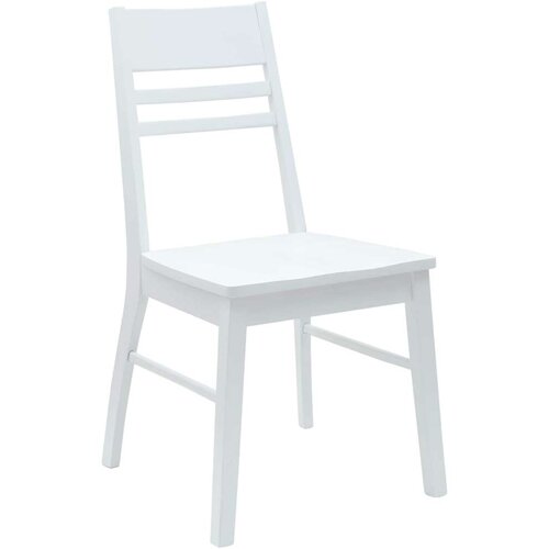  Trpezarijske stolice 2 pcs Bijelo 43 x 54 x 89 cm Slike