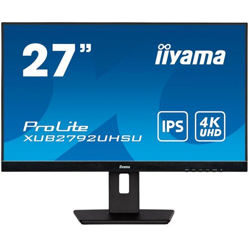 Iiyama 27&amp;quot; ETE IPS-panel, 3840x2160 UHD, 4ms,... Slike
