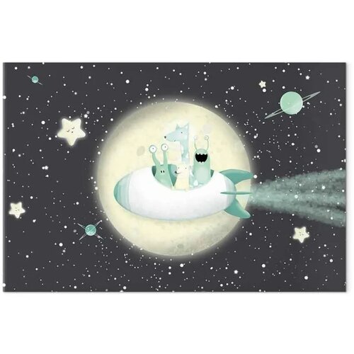  Slika - Rocket Crew (1 Part) Wide 90x60 Premium Print Slike