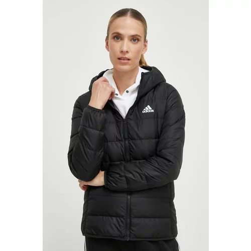 Adidas Pernata jakna za žene, boja: crna, za prijelazno razdoblje