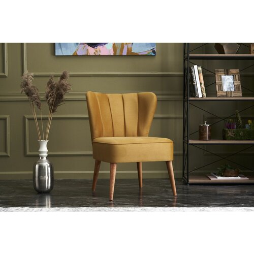 Atelier Del Sofa layla - gold gold wing chair Slike