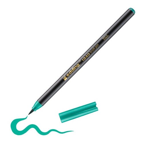 Edding zelena Brush flomasteri E-1340, 1-3 mm ( 08L1340F ) Slike