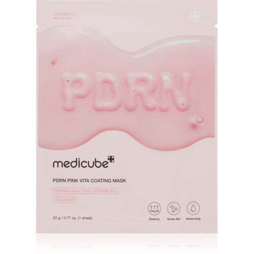 MEDICUBE Pdrn Pink Vita Coating Mask 22g Slike