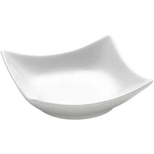 Maxwell williams Bela porcelanasta skleda Maxwell & Williams Basic Wave, 10,5 x 10,5 cm
