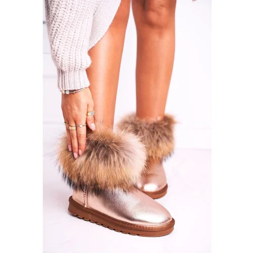 Womens snow boots deals leather