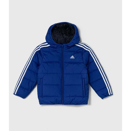 Adidas Otroška jakna J ESS 3S PAD mornarsko modra barva, IW0543
