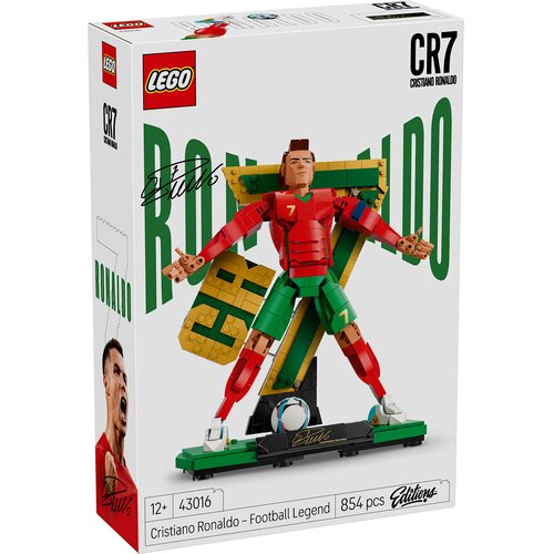 Lego &amp;reg; Editions 43016 Kristijano Ronaldo &amp;ndash; Fudbalska legenda Slike