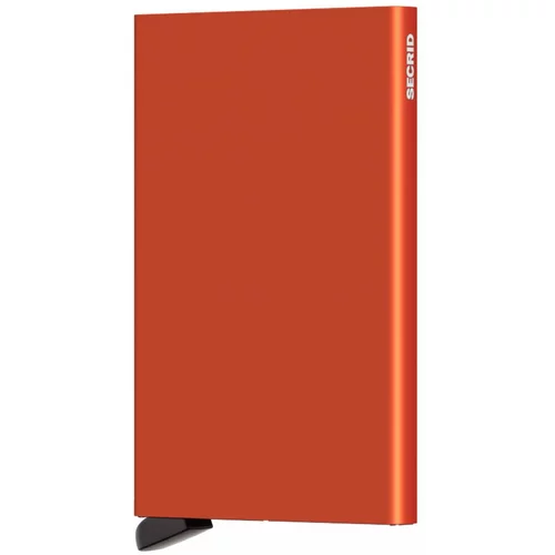 Secrid Usnjena denarnica oranžna barva