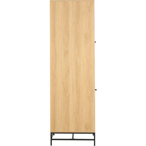 Actona garderobna omara v hrastovem dekorju v naravni barvi 51x200x60 cm albany &amp;ndash; Slike