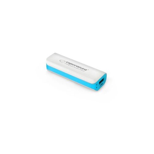 Powerbank ESPERANZA JOULE, 2200mAh, BLUE/WHITE, EMP103WB Slike