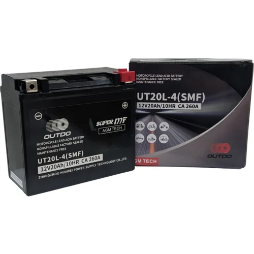 Outdo Akumulator za motor UTX20L-BS (12V 18Ah 177x98x155 270CCA), (21287688)