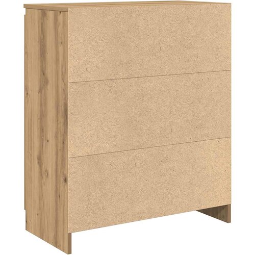  Komoda s ladicama artisan hrast 71x35x84 cm konstruirano drvo Slike