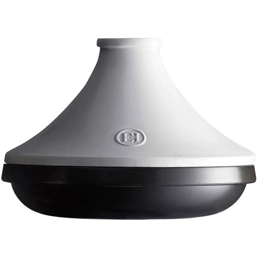 Emile henry posoda tajine delight 27,5cm, 2l, črno-bel, indukcija, keramika Cene