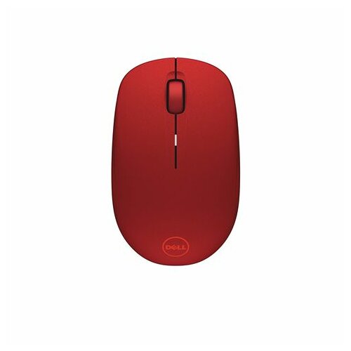Dell WM126 Wireless Optical crveni bežični miš Slike