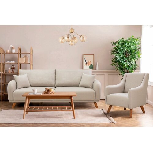 Atelier Del Sofa sofa i fotelja Hera Set Cream Cene