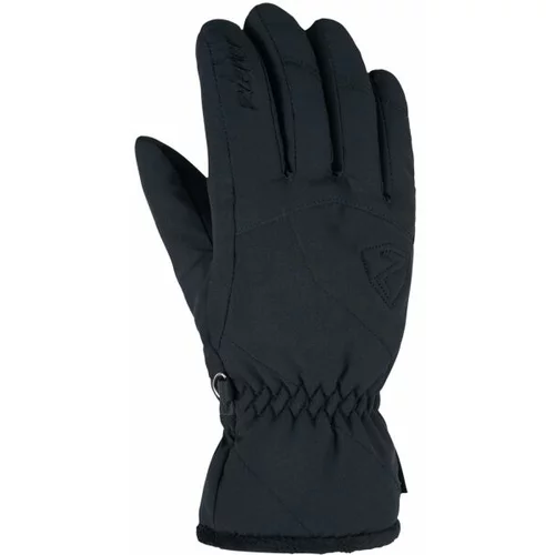 Ziener KARRI GTX LADY Ženske skijaške rukavice, crna, veličina