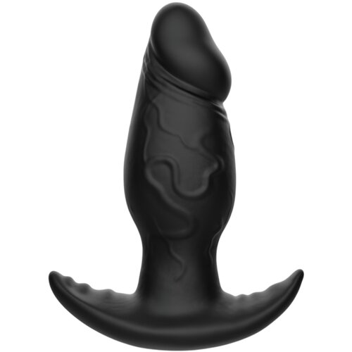 Kangvo magnetni napihljivi fantazijski dildo velik (črn) Slike