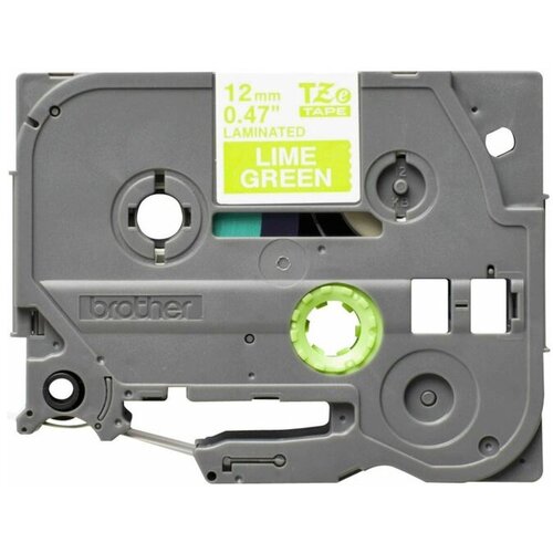 Brother L.traka 12mm mat zeleno/belo ( TZEMQG35 ) Slike