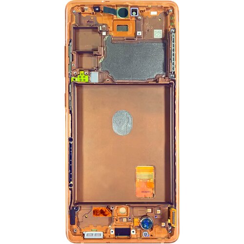 Samsung Originalni LCD zaslon na dotik S20 FE 4G [Servisni paket] - oranžen, (21733442) Slike
