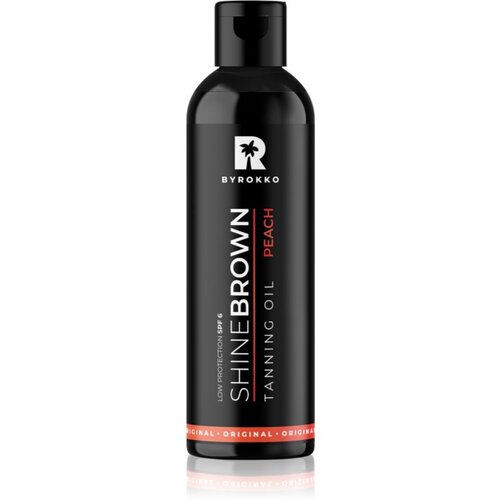 Byrokko Shine Brown Peach za&amp;scaron;čitno olje za podporo porjavelosti 150 ml Slike