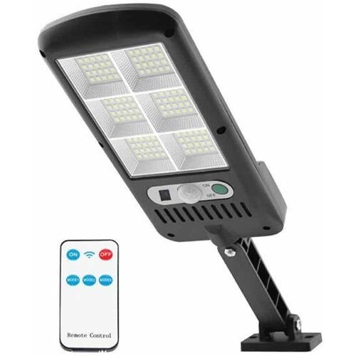 Ltc Solarna LED stenska svetilka z daljincem 120 LED 24W 1800lm s senzorjem Cene