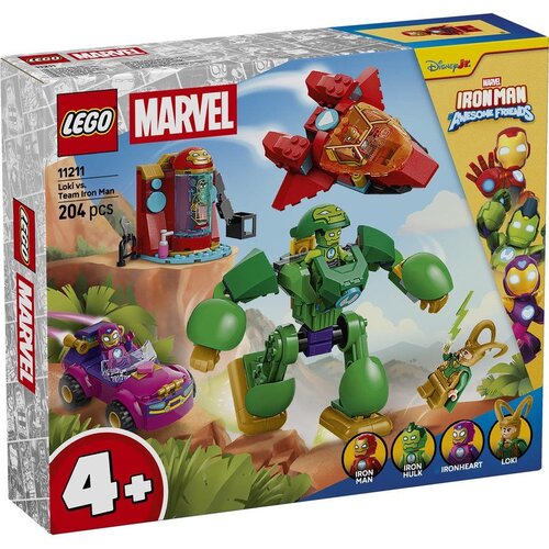 Lego Marvel Loki vs Iron Man&amp;#039;s Team 11211 Slike