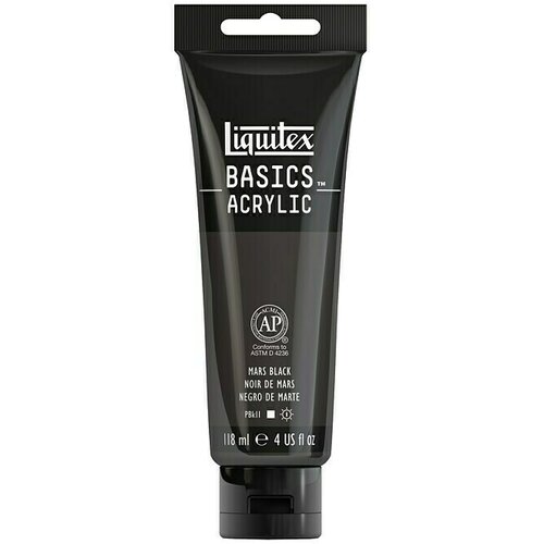 LIQUITEX Basics Akrilna boja (Mars crne boje, 118 ml, Tuba) Slike