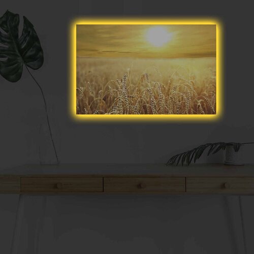 Wallity Slika sa LED osvetljenjem 4570DHDACT-152, 45x70 cm Cene