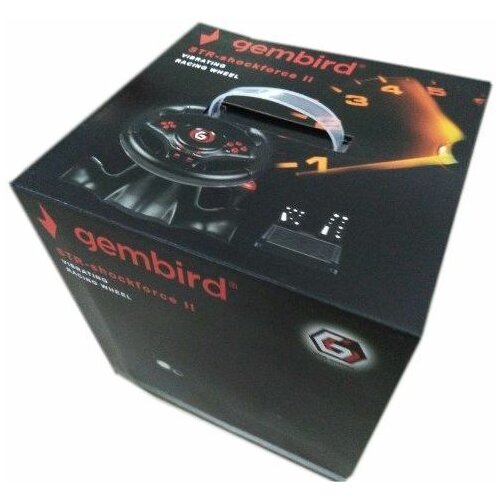 Gembird STR-ShockForce-II ** USB 2.0 volan za igrice PC (2787) Slike