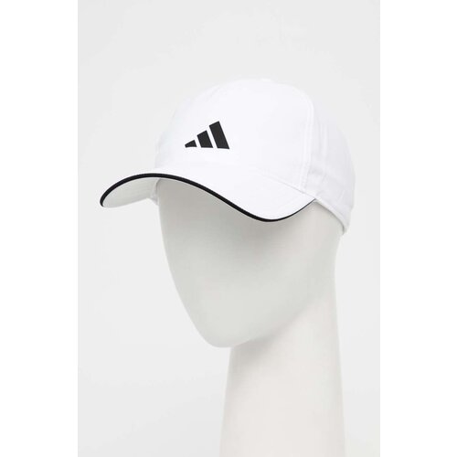 Adidas Kapa sa šiltom boja: bijela, s aplikacijom, HT2031 Cijene