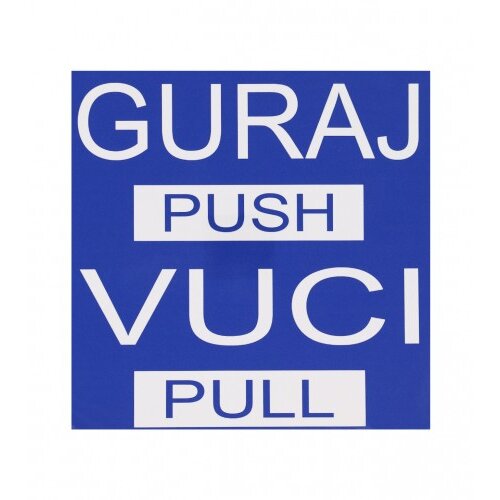 Master Naljepnica GURAJ-VUCI 10x10cm plava M50892 Cijene